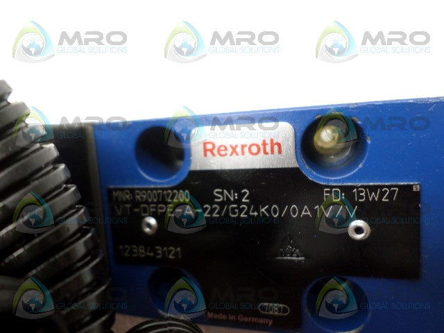 REXROTH VT-DFPE-A-22/G24K0/0A1V/V PROPORTIONAL VALVE *NEW NO BOX*