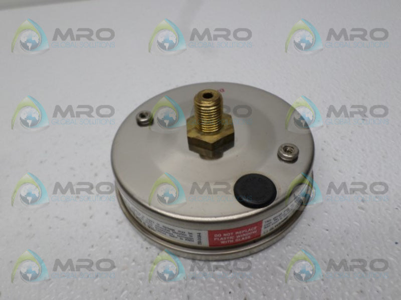 ASHCROFT 101008A02B-60# PRESSURE GAUGE 0-60 PSI  NSMP