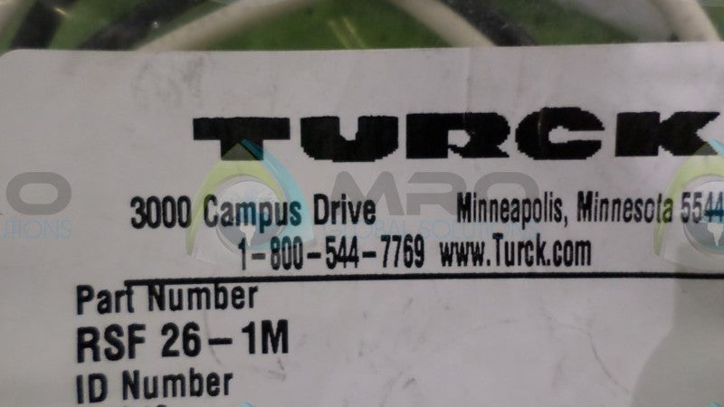 TURCK RSF-26-1M CONNECTOR *NEW IN BAG*