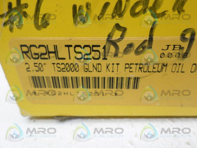 PARKER RG2HLTS251 TS2000 GLAND KIT 2-1/2" *NEW IN BOX*
