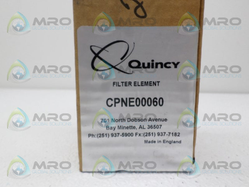QUINCY DCNE00060 FILTER ELEMENT *FACTORY SEALED*