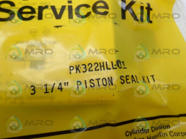 PARKER PK322HLL01 PISTON SEAL KIT 3-1/4" *NEW IN FACTORY BAG*