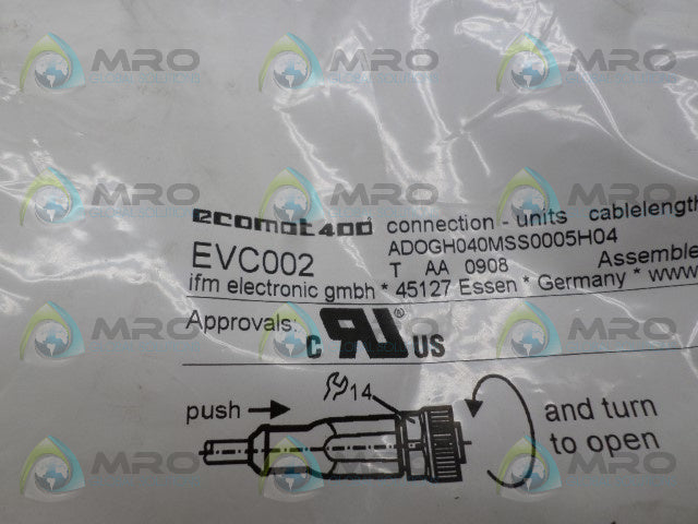 IFM EFECTOR EVC002 * NEW IN FACTORY BAG *