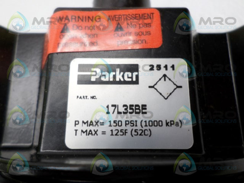 PARKER 17L35BE ACTUATOR  NSNP