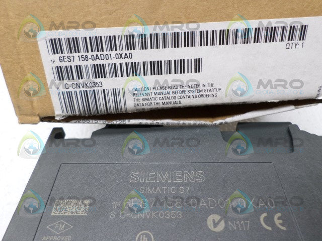 SIEMENS SIMATIC S7 6ES7158-0AD01-0XA0 BUS COUPLING MODULE *NEW IN BOX*