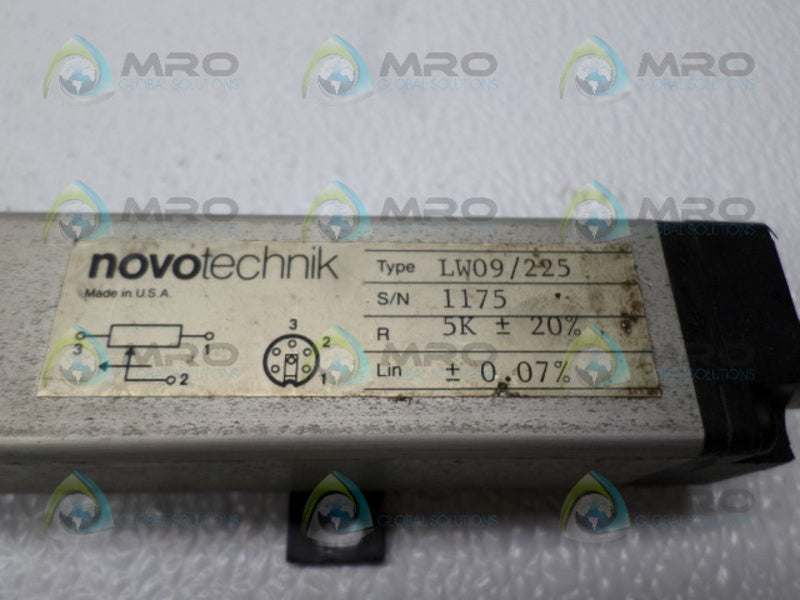 NOVOTECHNIK LW09/225 CYLINDER UNMP