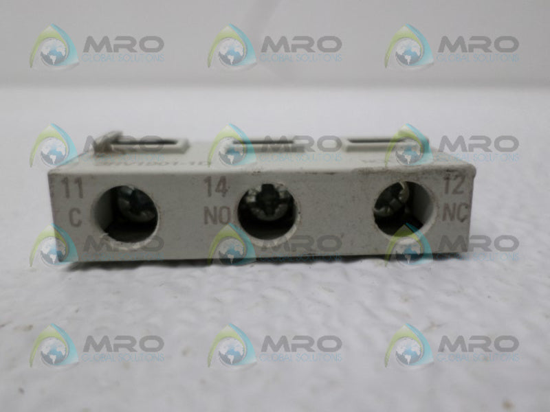 SIEMENS 3RV1901-1D AUXILIARY CONTACT BLOCK  UNMP