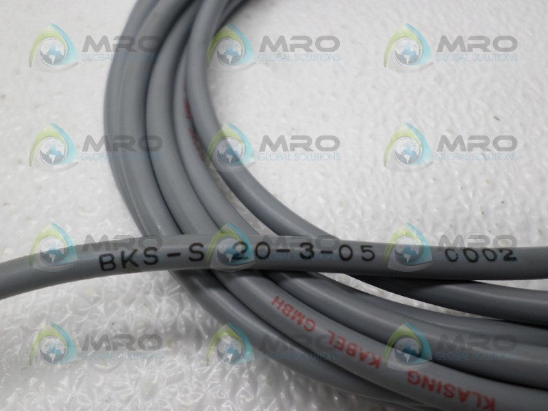BALLUFF BKS-S20-3-05 CABLE SENSOR *NEW NO BOX*
