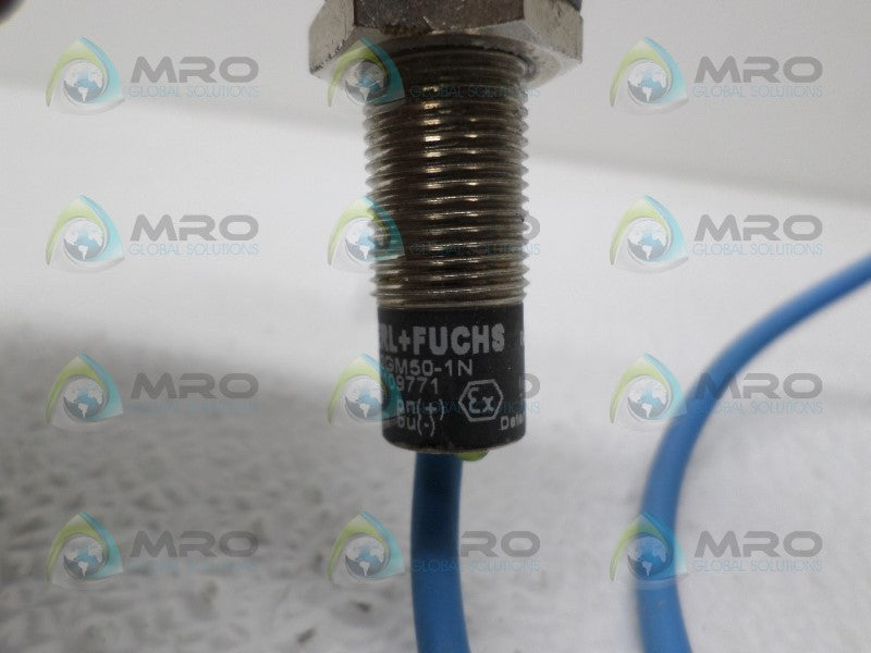 PEPPERL+FUCHS MC60-12GM50-1N PROXIMITY SENSOR *USED*