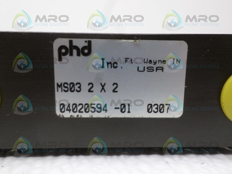 PHD MS032X2 PNEUMATIC CYLINDER *NEW NO BOX*