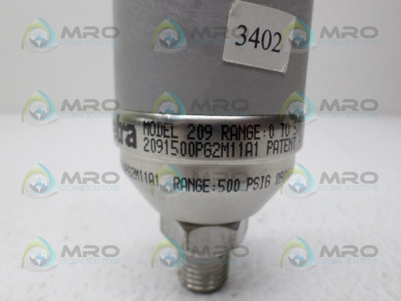 SETRA 2091500PG2M11A1 PRESSURE TRANSMITTER  NSNP