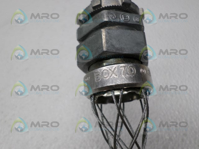 FLEXCOR BOX70 STRAIN RELIEF CORD GRIP *NEW NO BOX*
