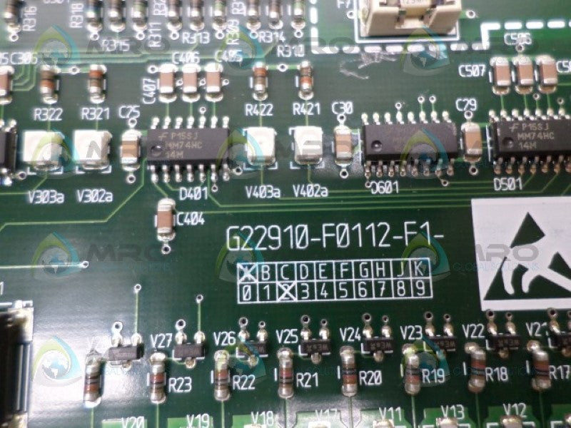 SIEMENS G22910-F0112-F1-A2 SIGNAL BOARD *NEW NO BOX*