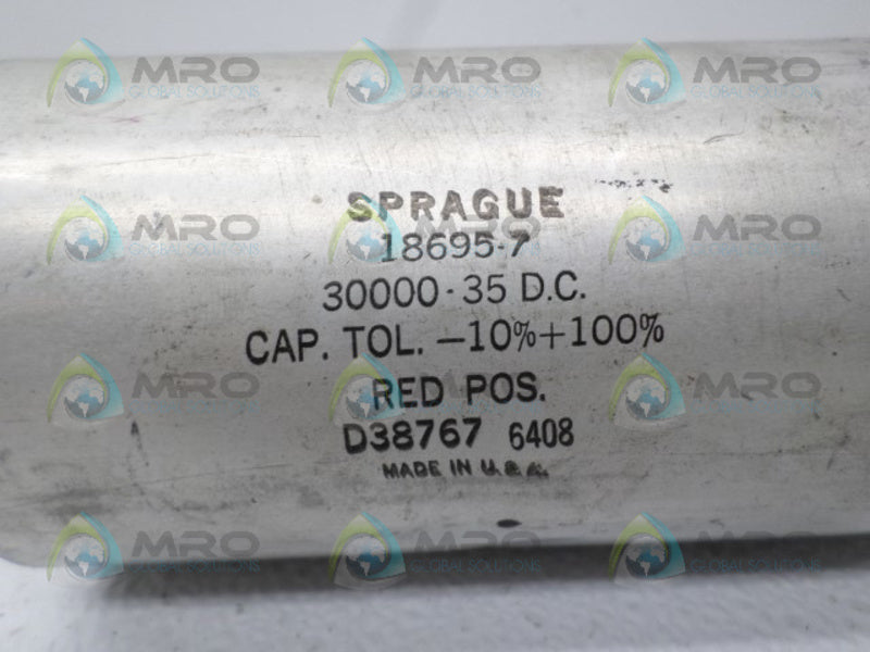 SPRAGUE 18695-7 CAPACITOR  UNMP