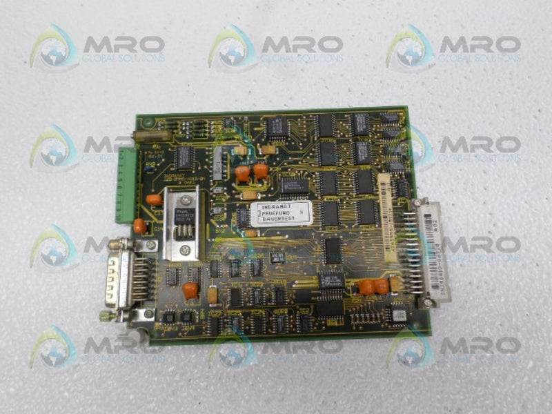 INDRAMAT 109-0785-4B19-04 I/O CARD  UNMP