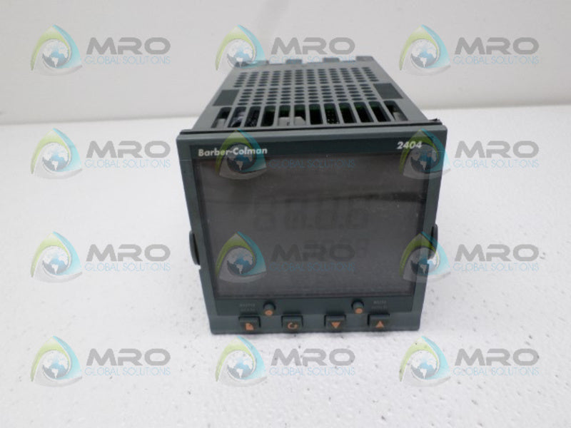 EUROTHERM 2404/CC/VH/TT/RR/VS/XX/ENG/AO/AX143 TEMPERATURE CONTROLLER  UNMP
