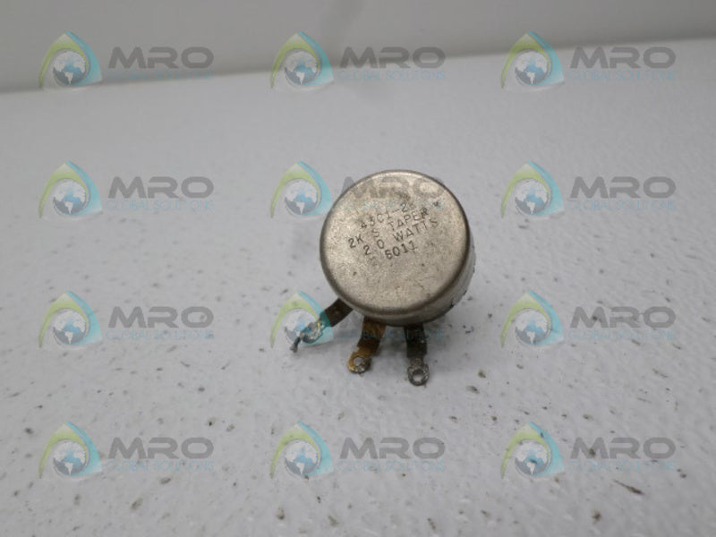 CLAROSTAT 43C1-2K POTENTIOMETER  UNMP