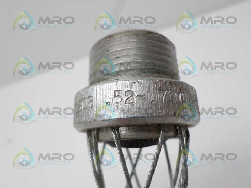 DANIEL WOODHEAD 36508 .52-.73 STEEL MESH CORD GRIP  NSNP