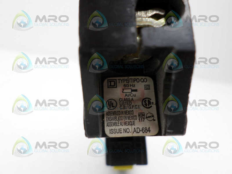 SQUARE D QO115GFI CIRCUIT BREAKER 15A *NEW NO BOX*