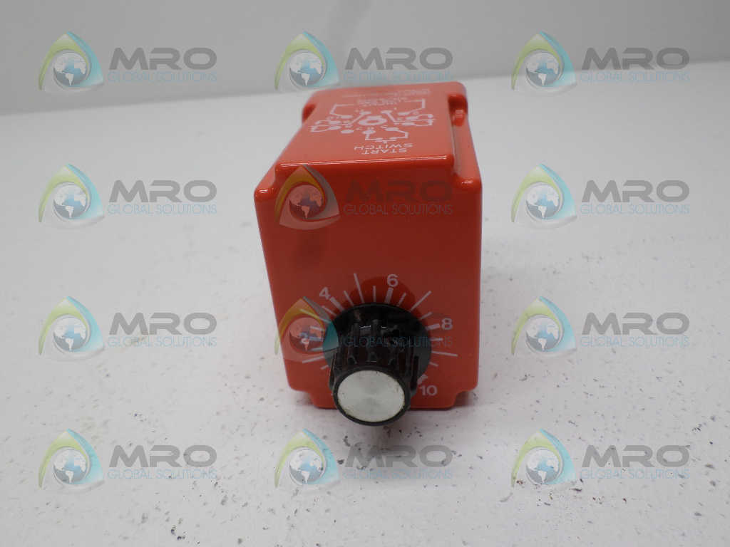 NCC T2K-10-461 SOLID STATE TIMER 0.1-10 SEC. *USED*