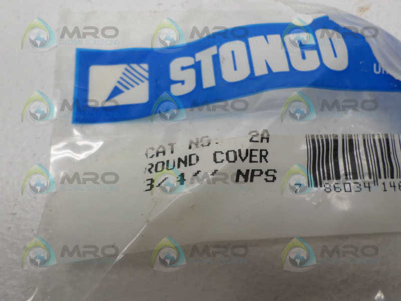 STONCO 2A ROUND COVER * NEW IN FACTORY BAG *