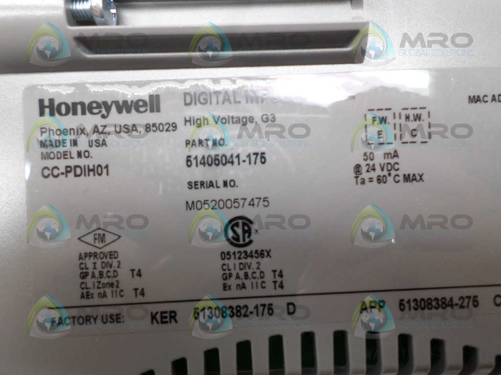 HONEYWELL CC-PDIH01 DIGITAL INPUT MODULE *NEW NO BOX*