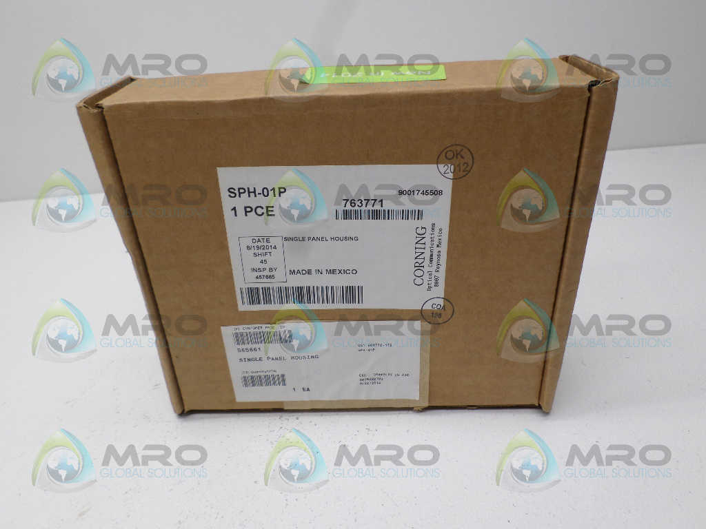 CORNING SPH-01P SINGLE PANEL HOUSING WALL MOUNTABLE *FACTORY SEALED*