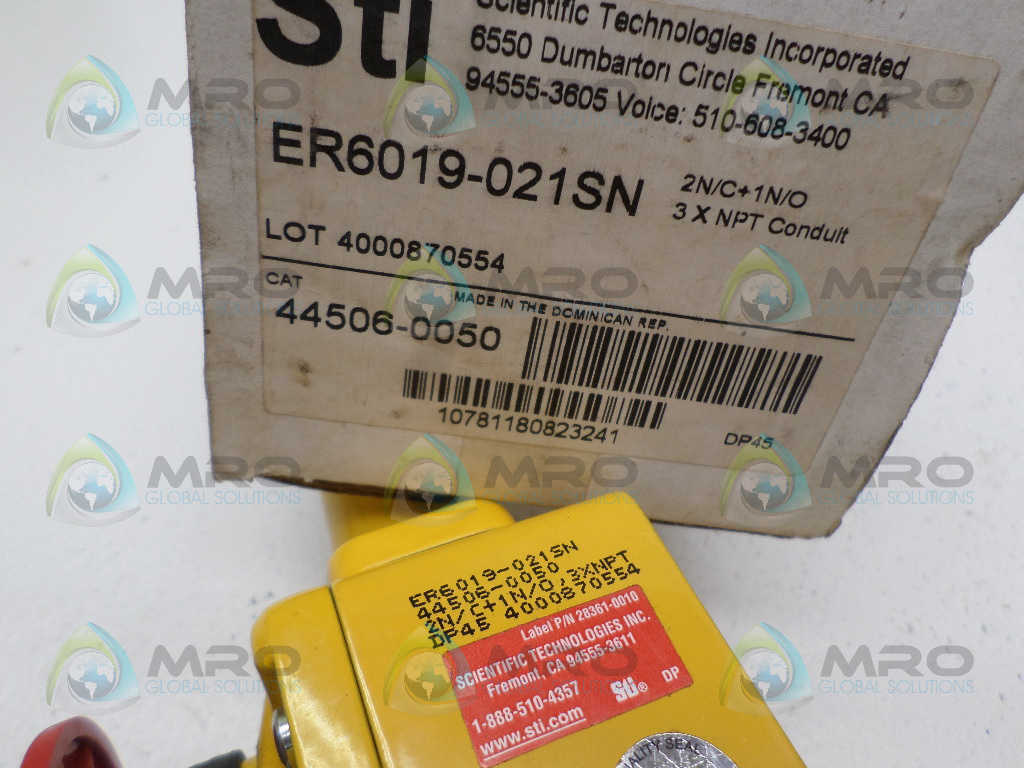 STI 44506-0050 STOP ROPE PULL SWITCH *NEW IN BOX*