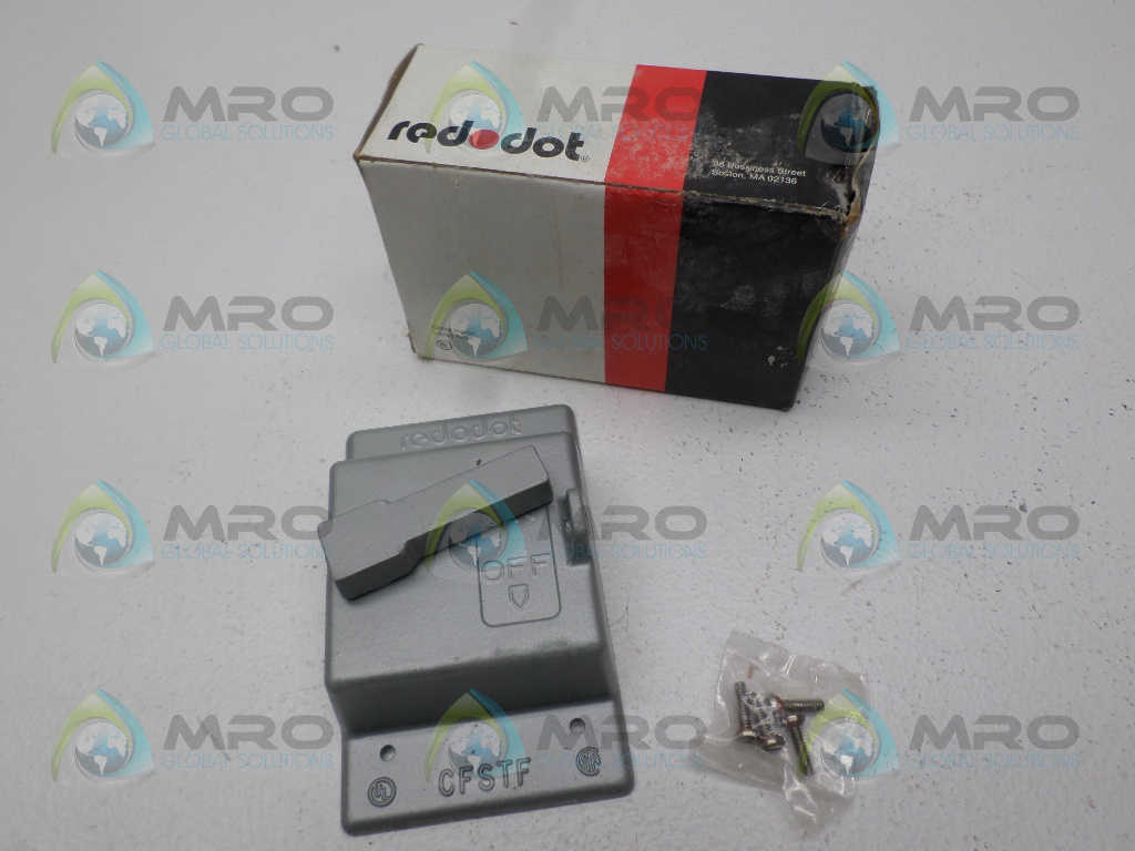 RED DOT CFSTF TOGGLE SWITCH COVER *NEW IN BOX*