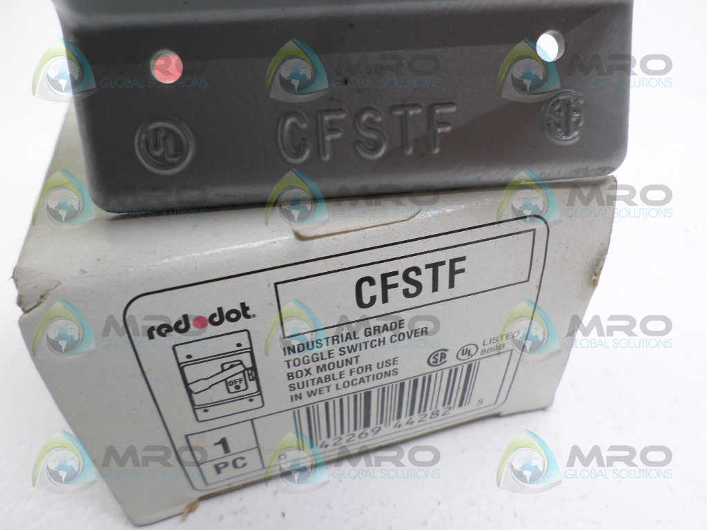 RED DOT CFSTF TOGGLE SWITCH COVER *NEW IN BOX*