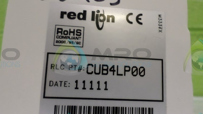RED LION CONTROLS CUB4LP00 DIGITAL CONTROLLER *NEW IN BOX*
