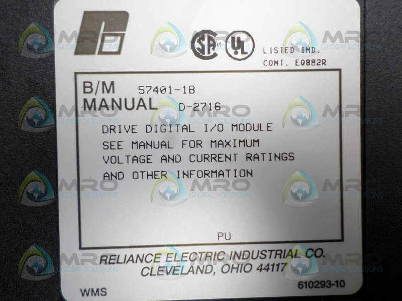 RELIANCE ELECTRIC 57401-1B   UNMP