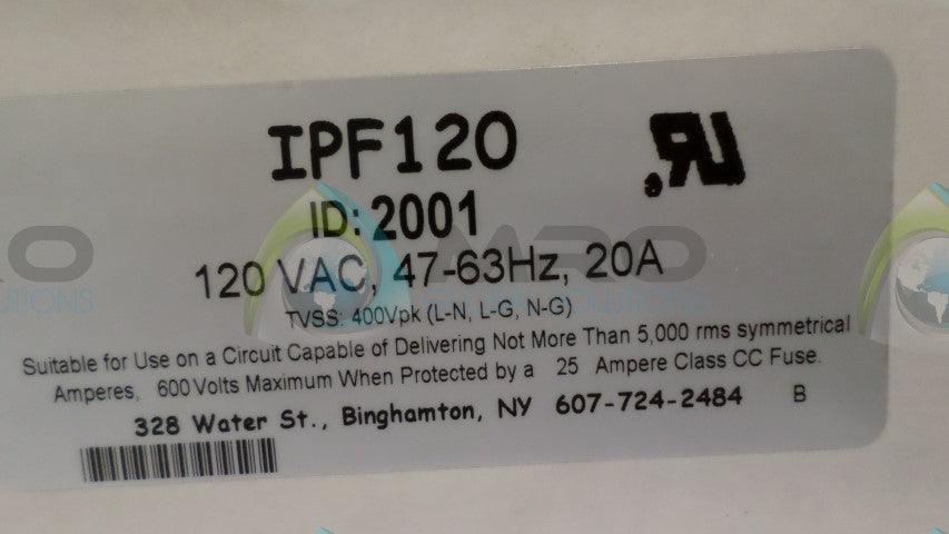 ISLATROL IPF120 CONTROLLER *NEW IN BOX*