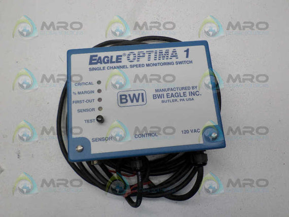 BWI EAGLE OPTIMA 1 10-7100 SPEED MONITORING SWITCH *NEW NO BOX*
