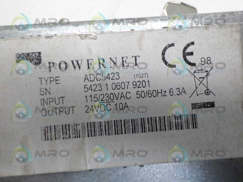 POWERNET ADC5423 POWER SUPPLY *NEW NO BOX*