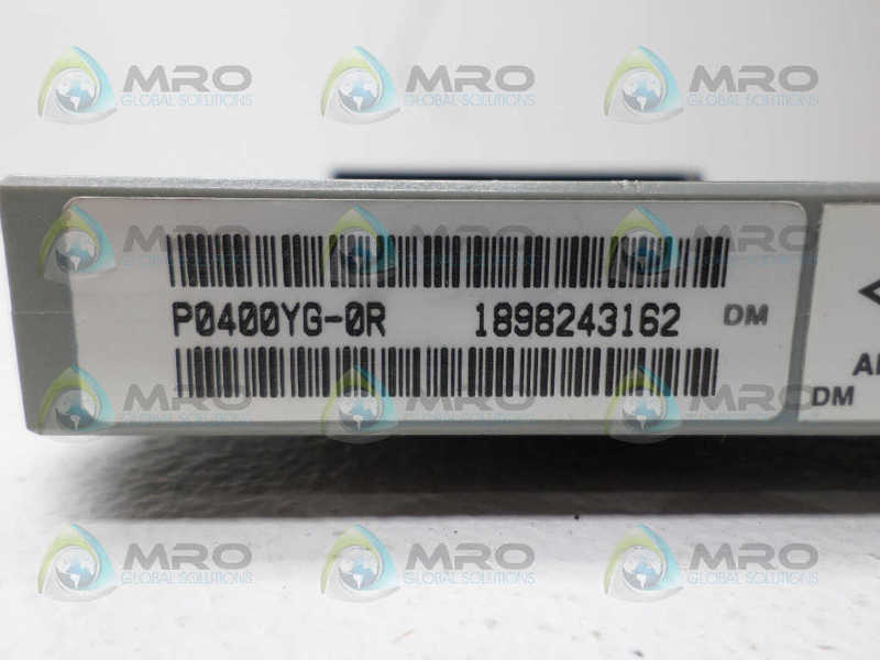 FOXBORO P0400YG I/O MODULE *NEW NO BOX*