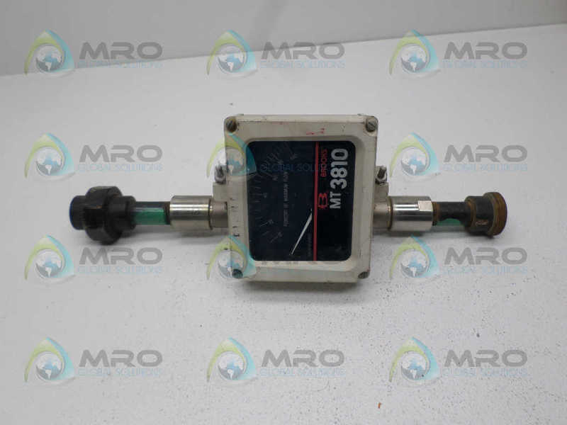 BROOKS 3810A11D1NAA1A1 FLOW METER  UNMP