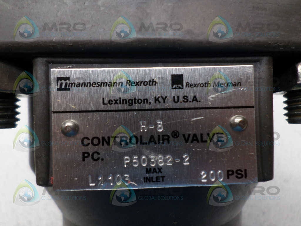 REXROTH P50382-2 CONTROLAIR VALVE *NEW NO BOX*