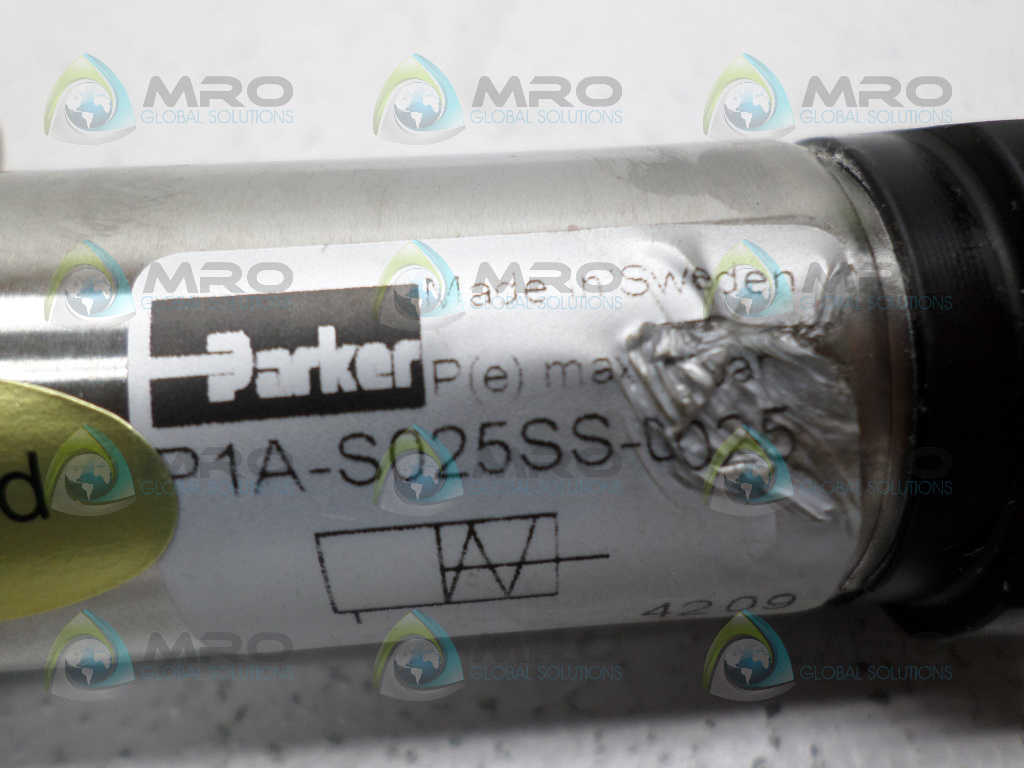 PARKER P1A-S025SS-0025 PNEUMATIC CYLINDER *NEW NO BOX*