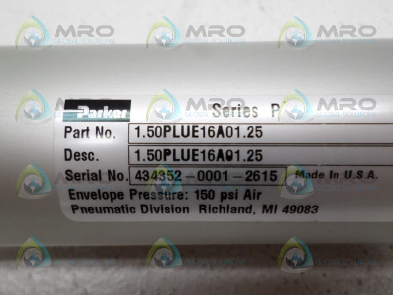PARKER 1.50PLUE16A01.25 PNEUMATIC CYLINDER  NSNP