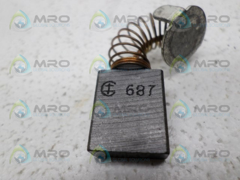 INDUSTRIAL MRO 687 CARBON BRUSH *NEW NO BOX*