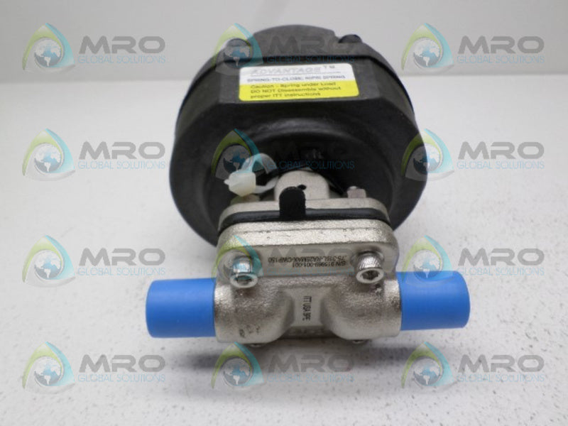 ITT PURE-FLO .75-316L-RA25MAX-CWP150 DIAPHRAGM VALVE  NSNP