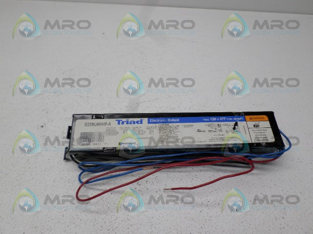 TRIAD B259IUNVHP-A ELECTRONIC BALLAST *NEW NO BOX*