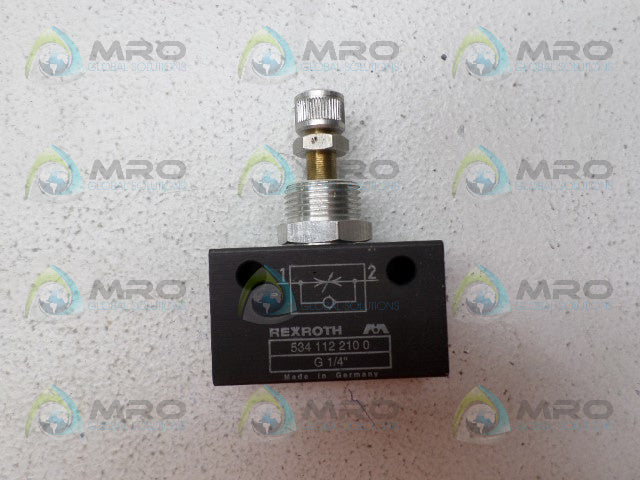 REXROTH 5341122100 CONTROL VALVE *NEW NO BOX*