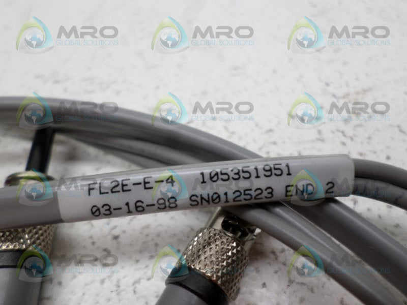 INDUSTRIAL MRO L2E-E-4 105351951 FIBER OPTIC CABLE *NEW NO BOX*