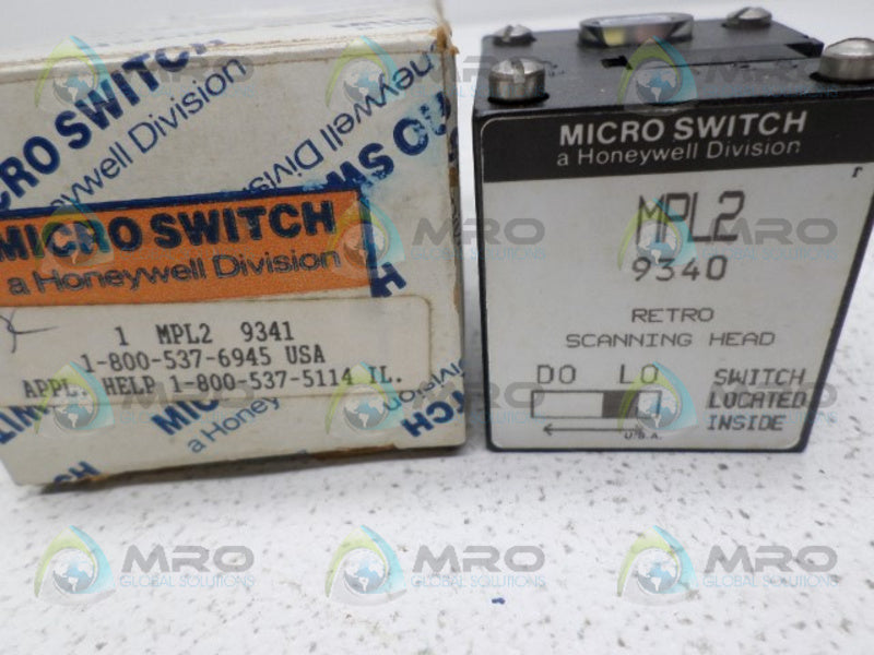 MICRO SWITCH MPL2 RETRO SCANNING HEAD *NEW IN BOX*