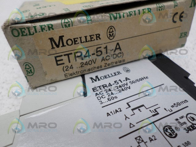KLOCKNER MOELLER ETR4-51-A RELAY 24-240V *NEW IN BOX*