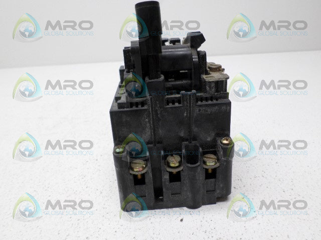 KLOCKNER MOELLER PKZM3-10 MANUAL MOTOR STARTER 6-10A (AS PICTURED) *USED*