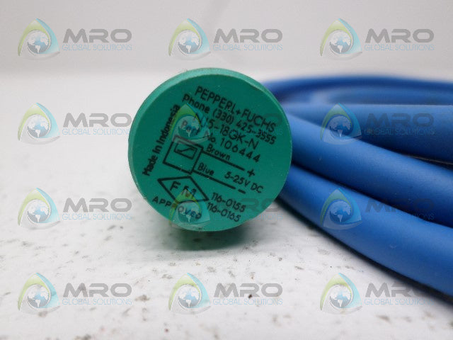 PEPPERL+FUCHS NJ5-18GK-N PROXIMITY SENSOR *NEW NO BOX*
