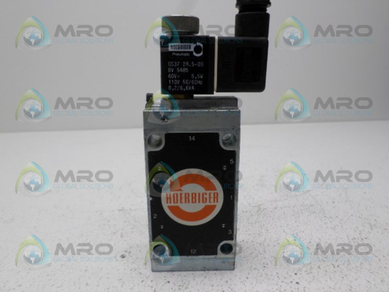 HOERBIGER S8581RF-1/4 SOLENOID VALVE *NEW NO BOX*